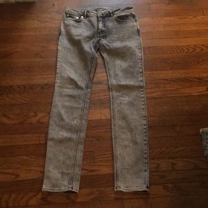 BLK DNM bleached black jeans